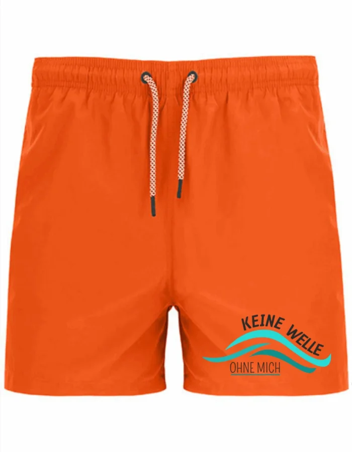 Keine Welle ohne mich | Badeshort – Bild 7
