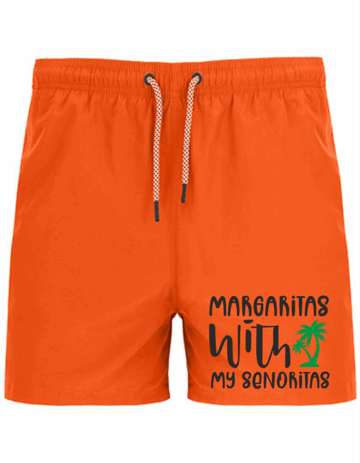 Margaritas with my Senoritas | Badeshort – Bild 7