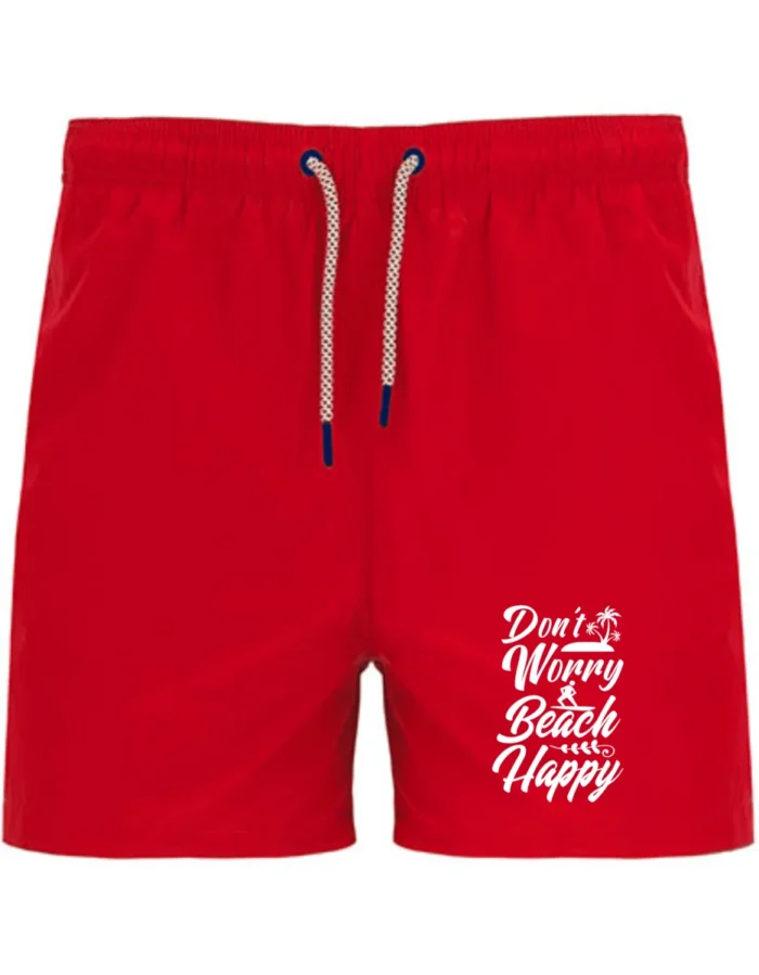 Dont worry Beach happy | Badeshort – Bild 4