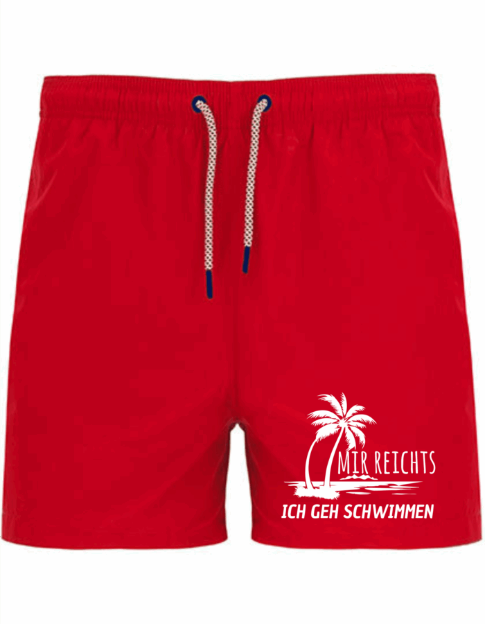 Mir reichts ich geh schwimmen | Badeshort – Bild 1