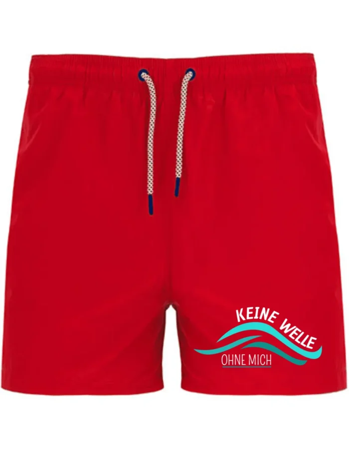 Keine Welle ohne mich | Badeshort – Bild 5