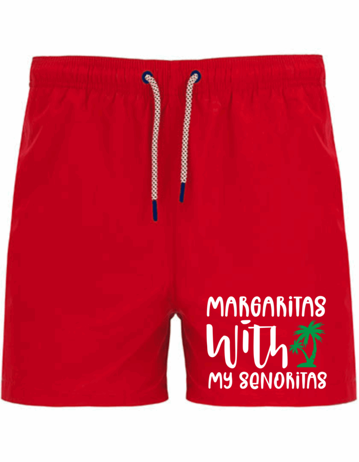 Margaritas with my Senoritas | Badeshort – Bild 5