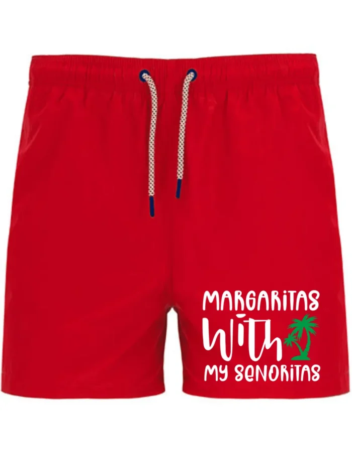 Margaritas with my Senoritas | Badeshort – Bild 5