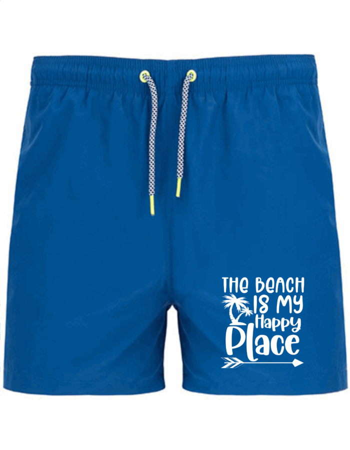 The Beach is my happy Place | Badeshort – Bild 6