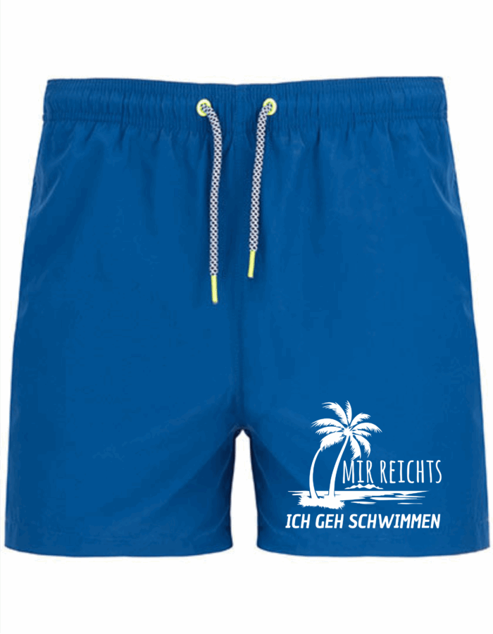 Mir reichts ich geh schwimmen | Badeshort – Bild 3