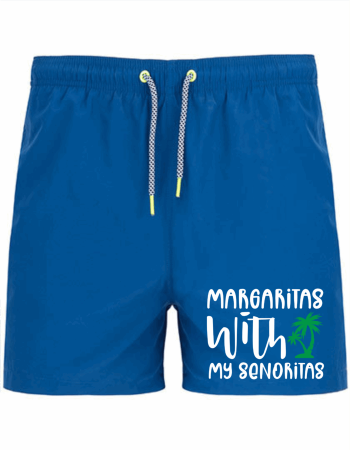 Margaritas with my Senoritas | Badeshort – Bild 1