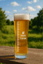 Biertank | graviertes Bierglas – Bild 2