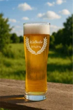 Weltbester Papa | graviertes Bierglas – Bild 2