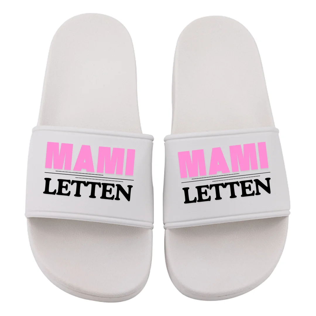 Badelatschen _ Mamiletten _ Weiß Badeschlappen | Mamiletten – Bild 1