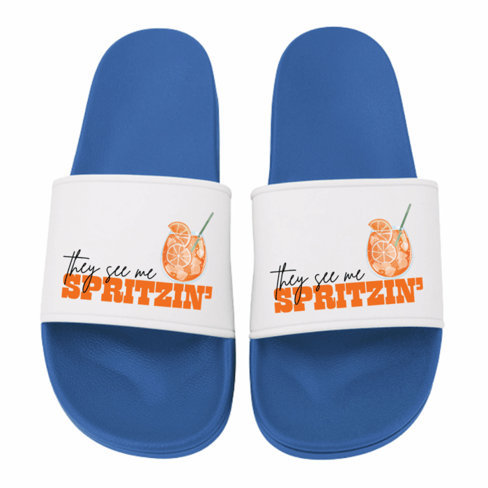 Badeschlappen | They see me Spritzin – Bild 4