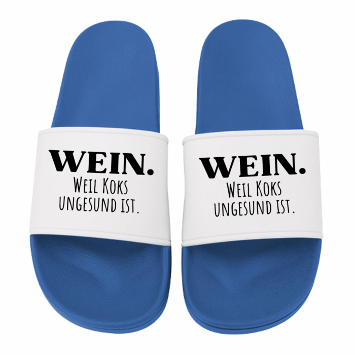 Badeschlappen | Wein, weil Koks ungesund ist – Bild 5