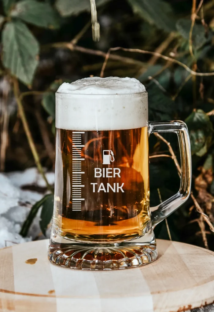 Biertank | graviertes Bierglas – Bild 1