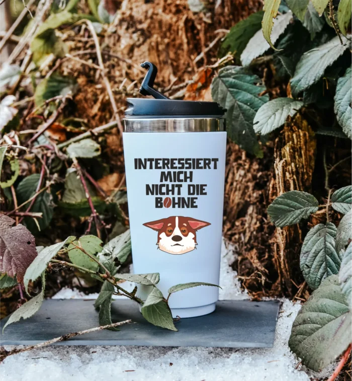 Interessiert mich nicht die Bohne | Coffee to go Becher – Bild 1