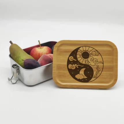 Yin und Yang | gravierte Lunchbox