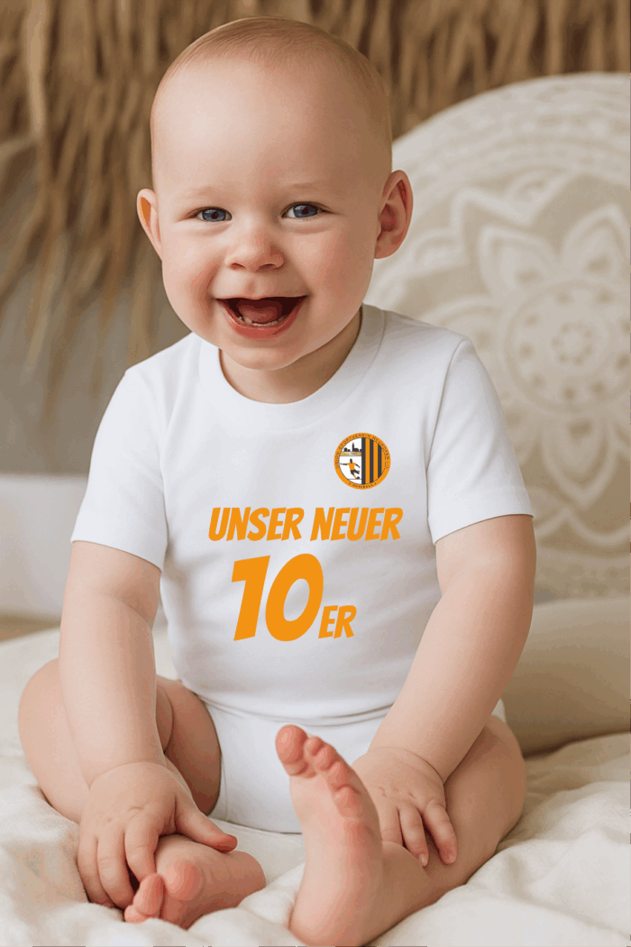 USV Neuhofen Unser neuer 10er | bedruckter Babybody – Bild 3