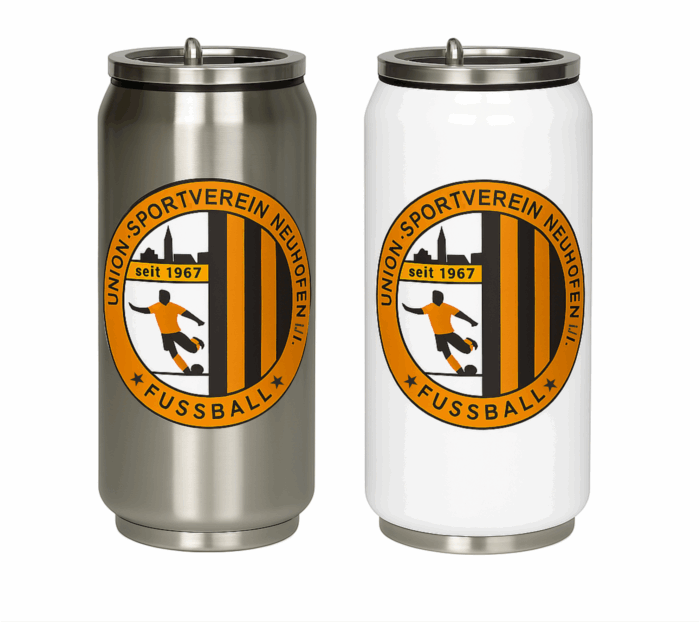 Cans Edelstahl Thermodose – USV Neuhofen Edition | Thermocan – Bild 1