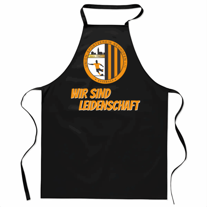 USV Neuhofen Grillschürze mit Logo und Claim | Grillschürze – Bild 1