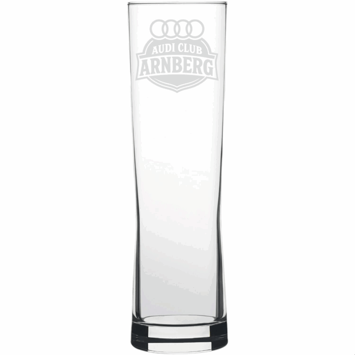 Bierstange Audi Club Arnberg | graviertes Bierglas – Bild 1