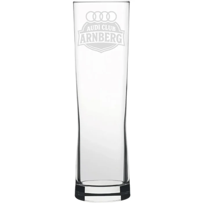 Audi Club Arnberg | graviertes Bierglas – Bild 2