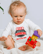 Audi Club Arnberg New to the Crew | bedruckter Babybody
