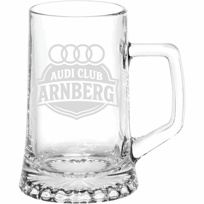 Audi Club Arnberg | graviertes Bierglas – Bild 4