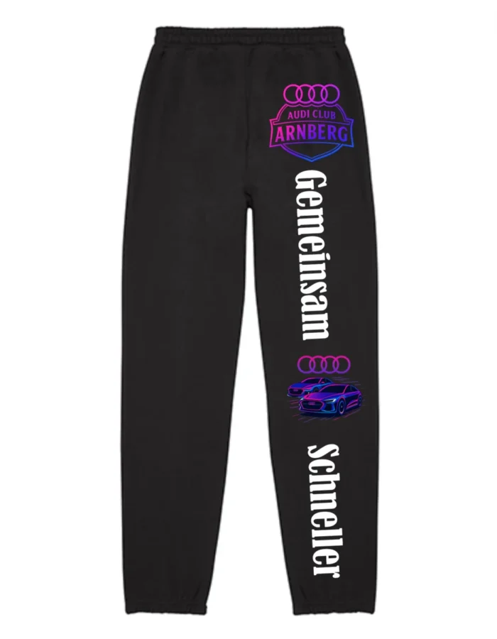 Fan Jogginghose Modern Cut m. Bündchen verschiedene Motive | Audi Club Jogger – Bild 5