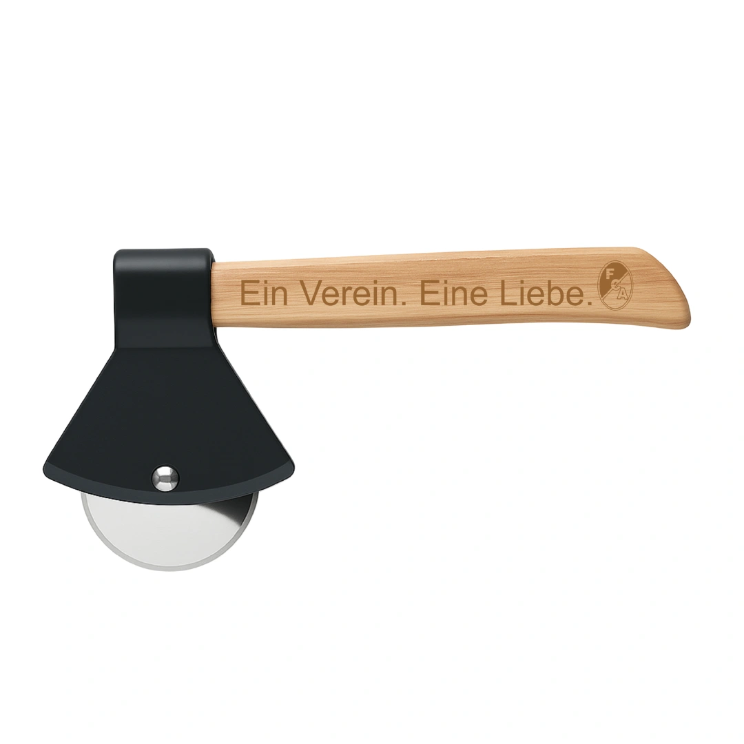 FC Andorf - Pizzaschneider FC Andorf Logo mit Claim | Pizzaschneider – Bild 1