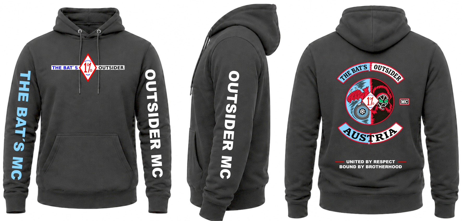 BH Hoodie 1black Brotherhood | Hoodie Var.1 – Bild 1