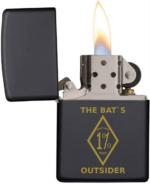 Brotherhood | Zippo Black Matt graviert – Bild 3
