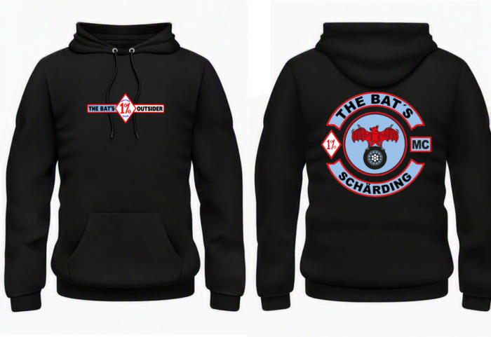 The Bat`s MC Memberhoodie Var.2 | Hoodie – Bild 3