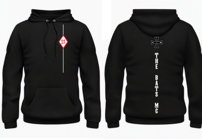 The Bat`s MC Memberhoodie Var.3 | Hoodie – Bild 2
