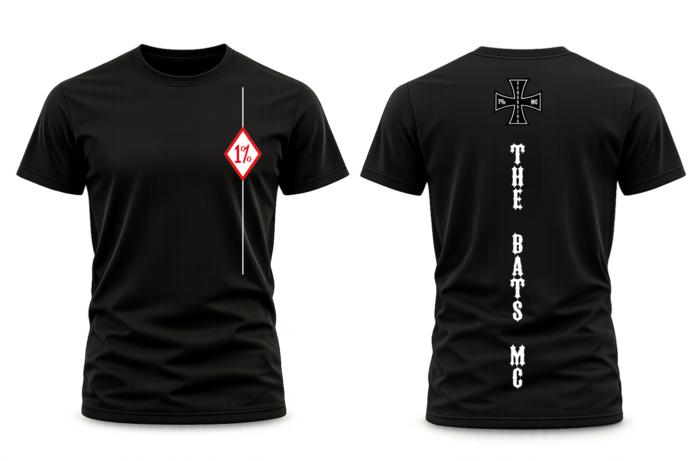 The Bat`s MC Membershirt Var.3 | Tshirt – Bild 3