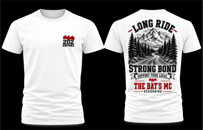 The Bat`s MC Supportershirt Var.2 | Tshirt – Bild 2