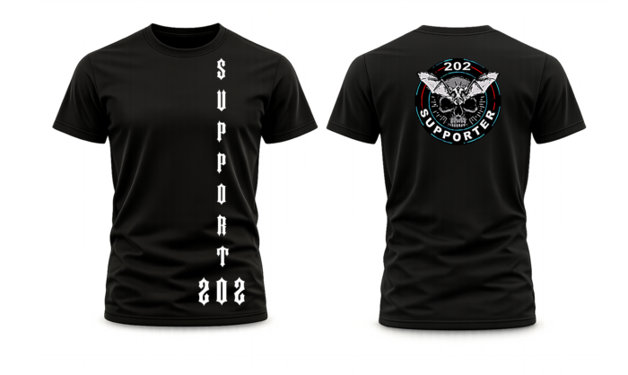 The Bat`s MC Supportershirt Var.1 | Tshirt – Bild 2